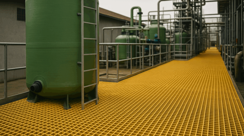 Inovasi FRP Tank dan FRP Grating untuk Lingkungan dan Keselamatan Kerja